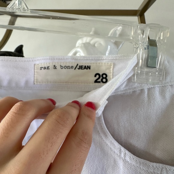 Rag & bone white denim skirt - Picture 6 of 7